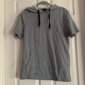 F21 men’s short sleeve hoodie
